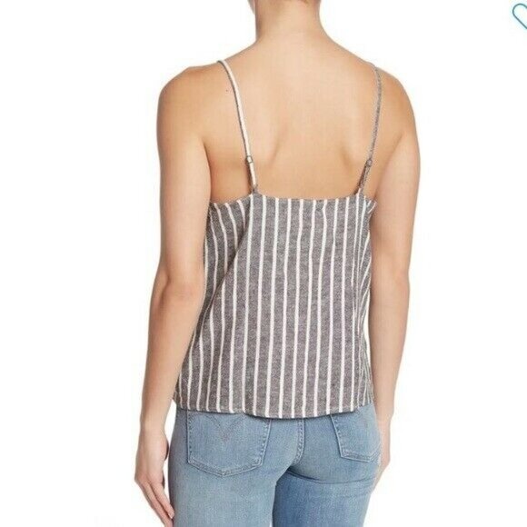 Abound Linen Blend‎ Button Front Camisole XXS NWOT - Picture 2 of 8